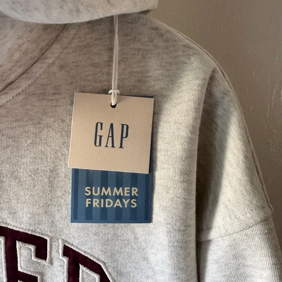 GAP Cream Hoodie with Blue Tag - Picture 3 of 5